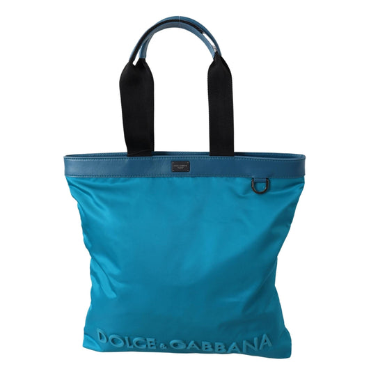 Blue DG Logo Women Shopping Hand Tote Bag - coffeewithmee2