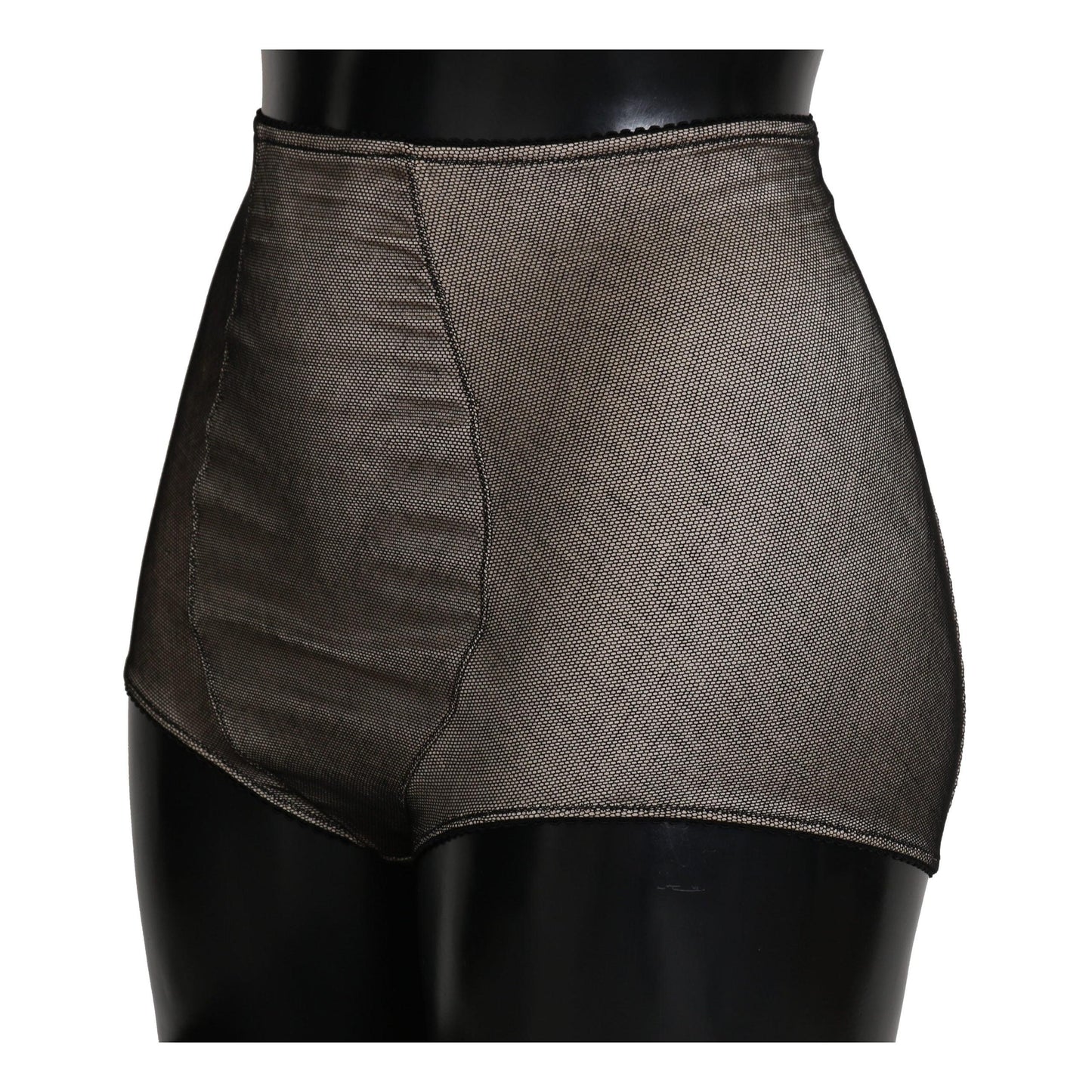 Bottoms Underwear Beige With Black Net - coffeewithmee2