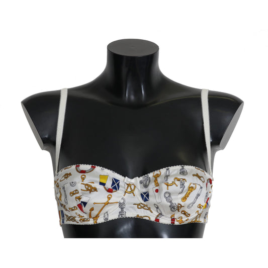 White Balconcino Sailor Print Underwear - coffeewithmee2
