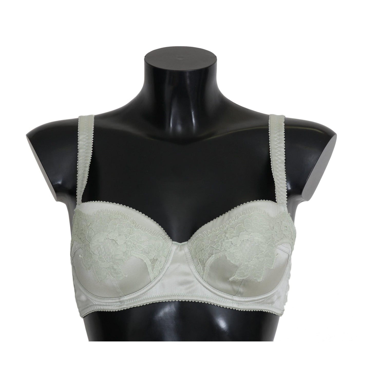 Green Balconcino Bra Floral Lace Underwear - coffeewithmee2