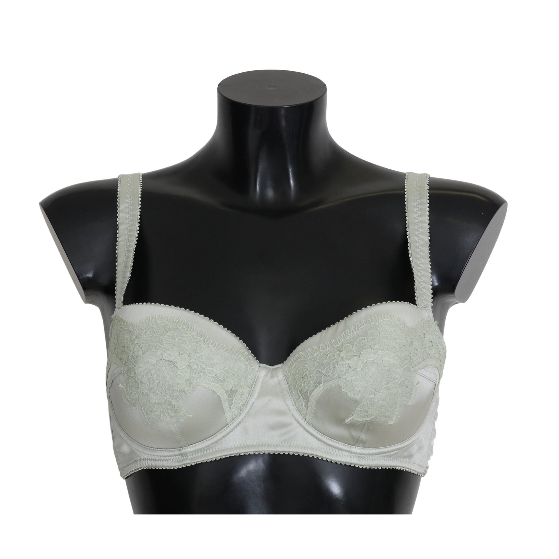 Green Balconcino Bra Floral Lace Underwear - coffeewithmee2