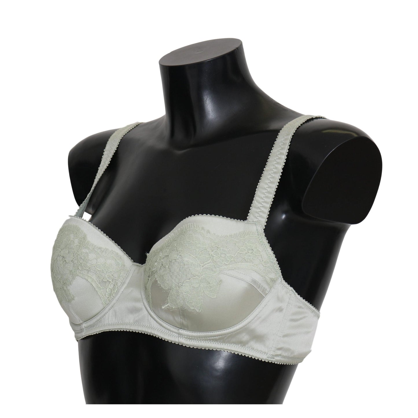 Green Balconcino Bra Floral Lace Underwear - coffeewithmee2