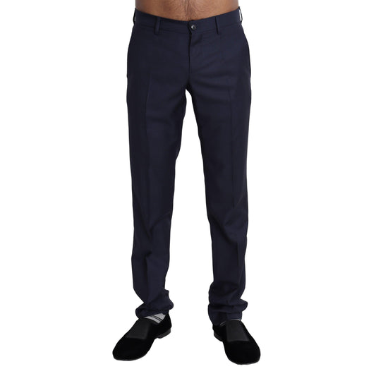 Navy Blue Dress Formal Men Trouser Pants