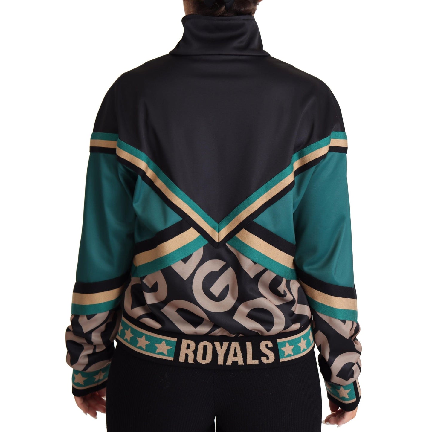 Multicolor DG Logo Mania Track Bomber Jacket