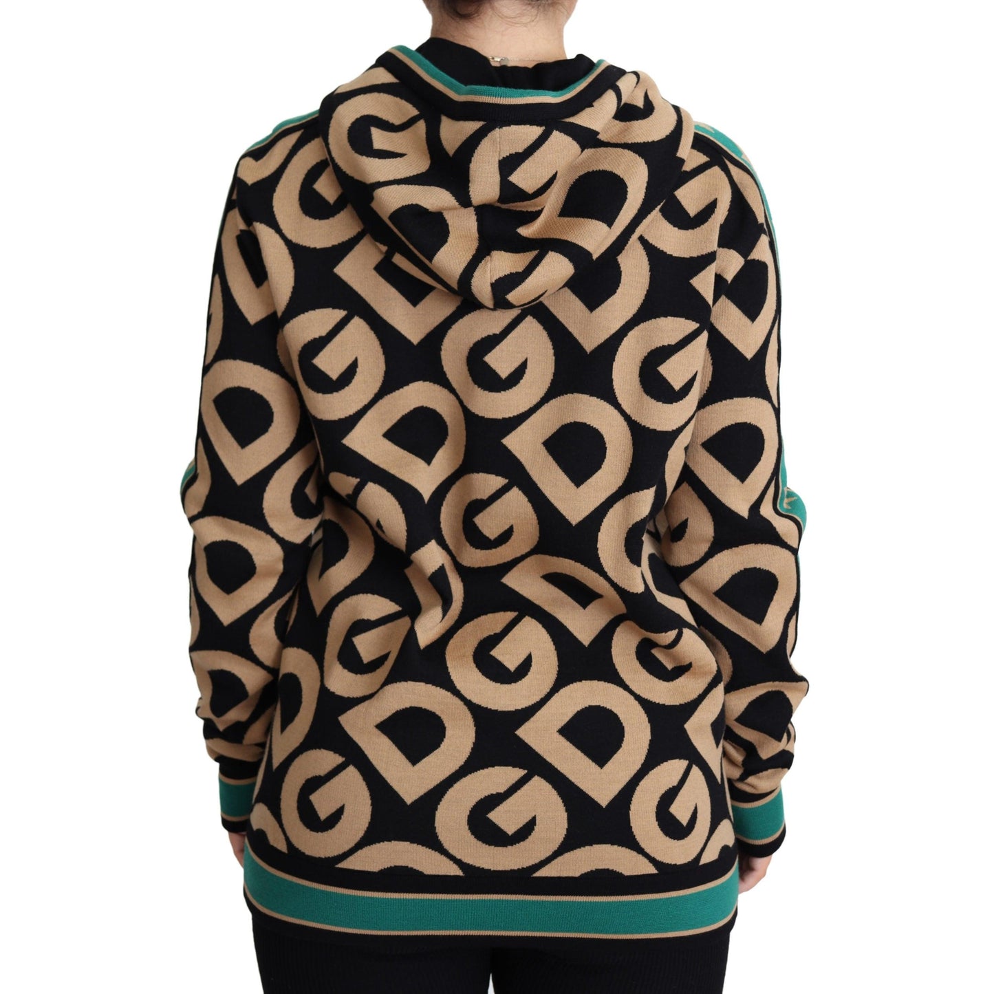 Multicolor DG Mania Hooded Sweatshirt Jacket