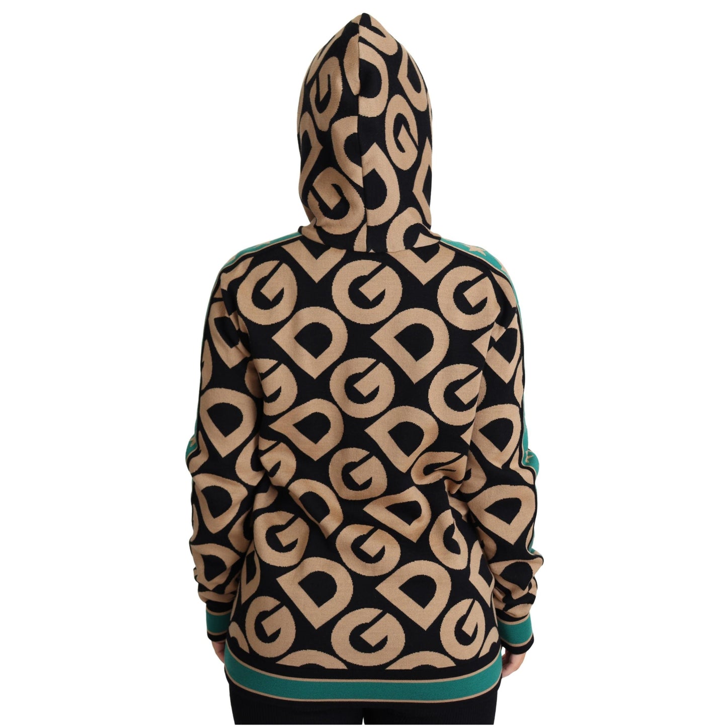 Multicolor DG Mania Hooded Sweatshirt Jacket
