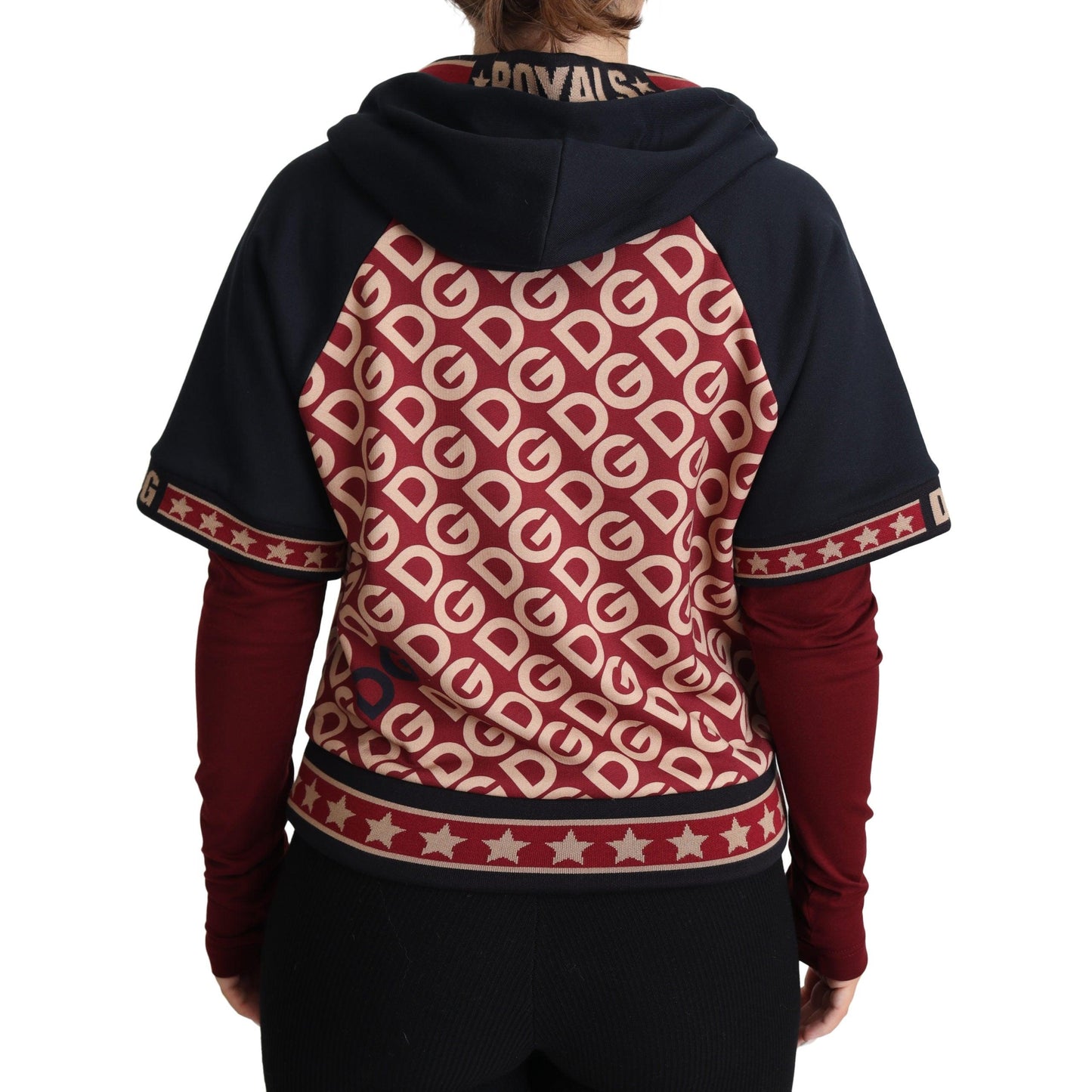 Multicolor DG Mania Hooded Pullover Sweater