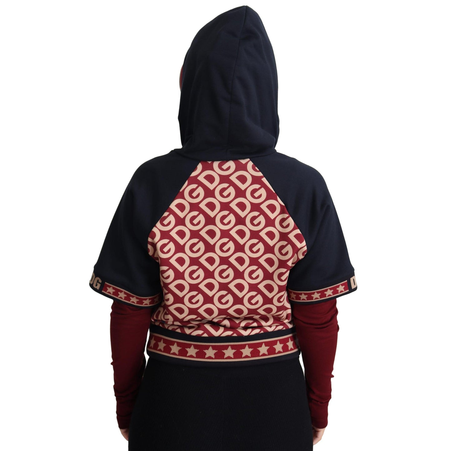 Multicolor DG Mania Hooded Pullover Sweater