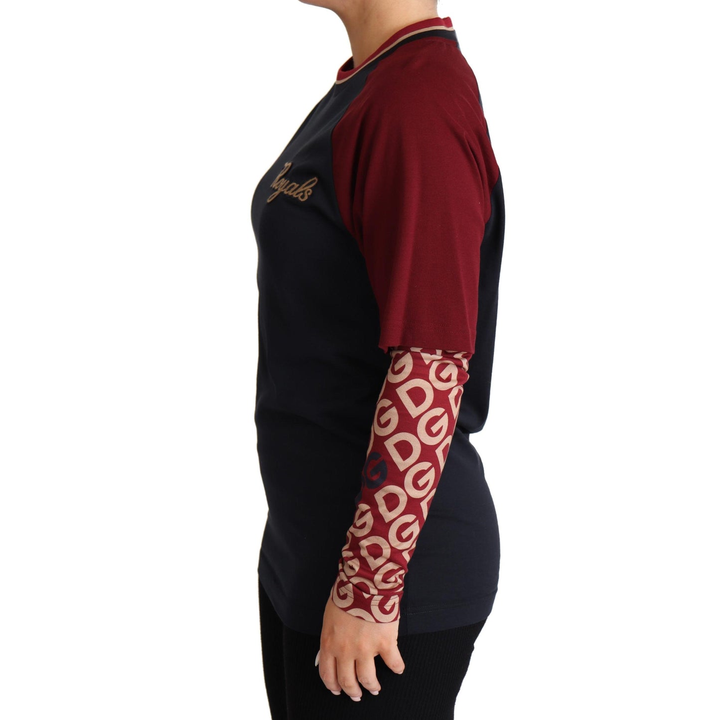 Multicolor Royals Crewneck Pullover Sweater