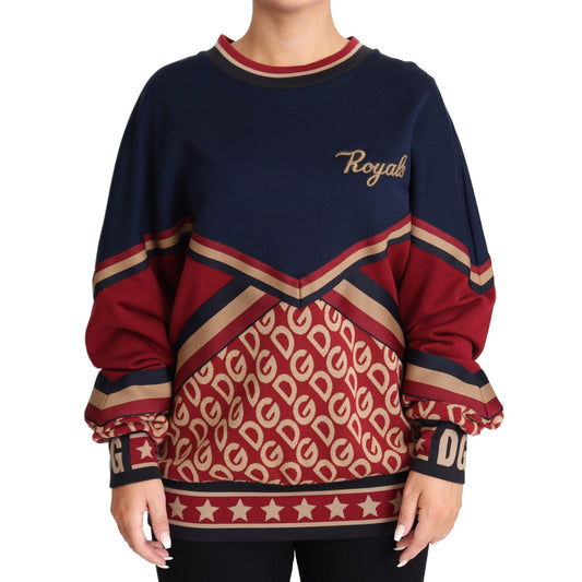 Multicolor DG Mania Royal Jersey Sweatshirt Sweater
