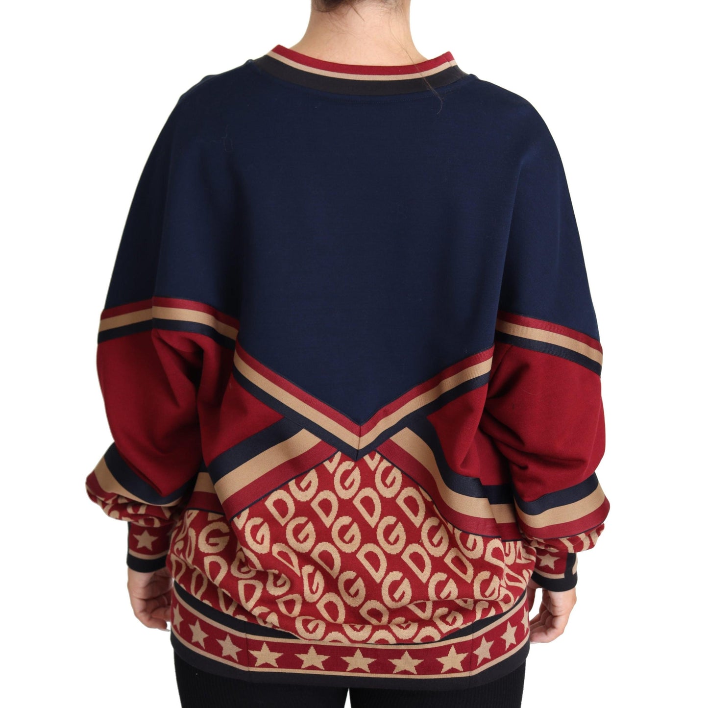 Multicolor DG Mania Royal Jersey Sweatshirt Sweater