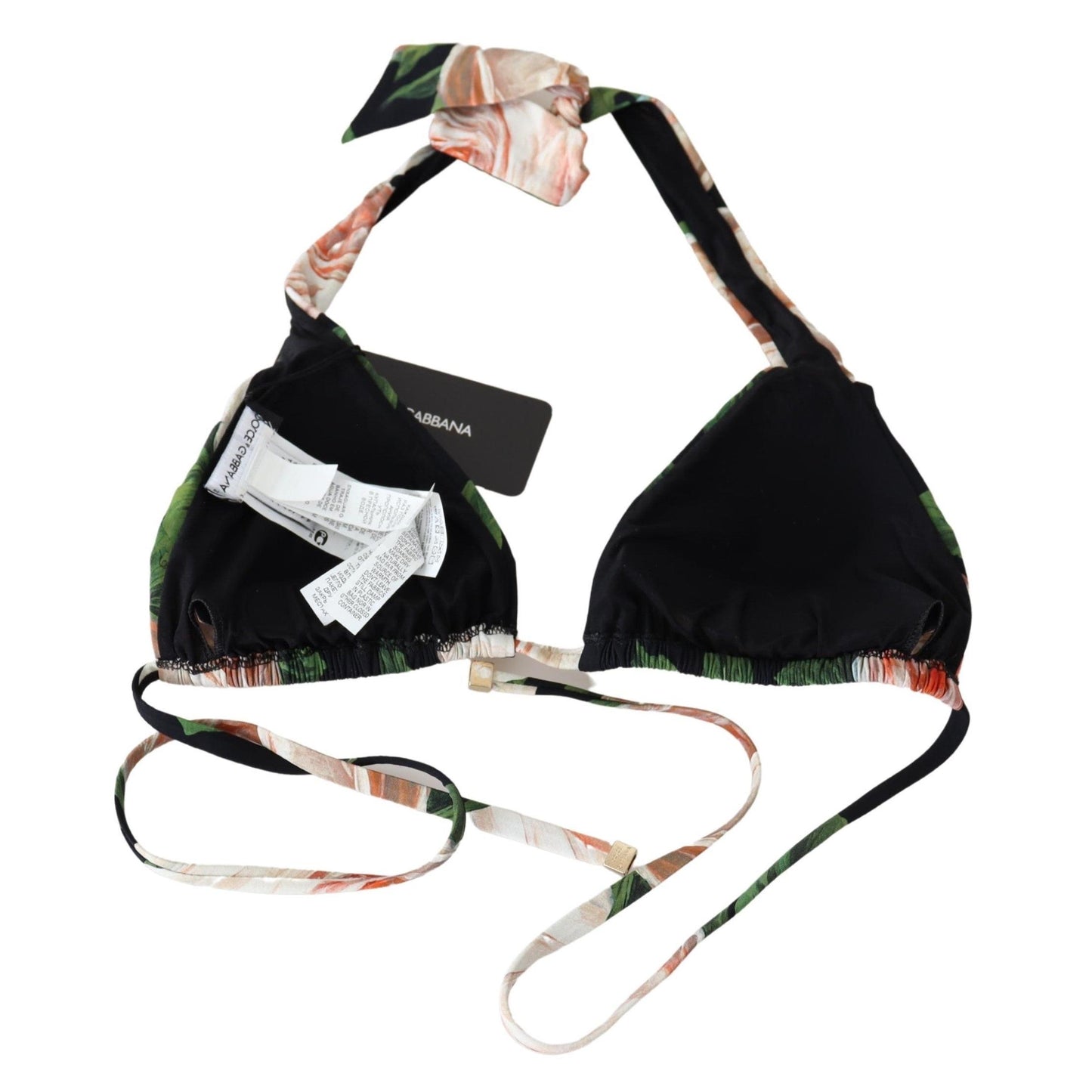 Multicolor Floral Print Beachwear Bikini Tops