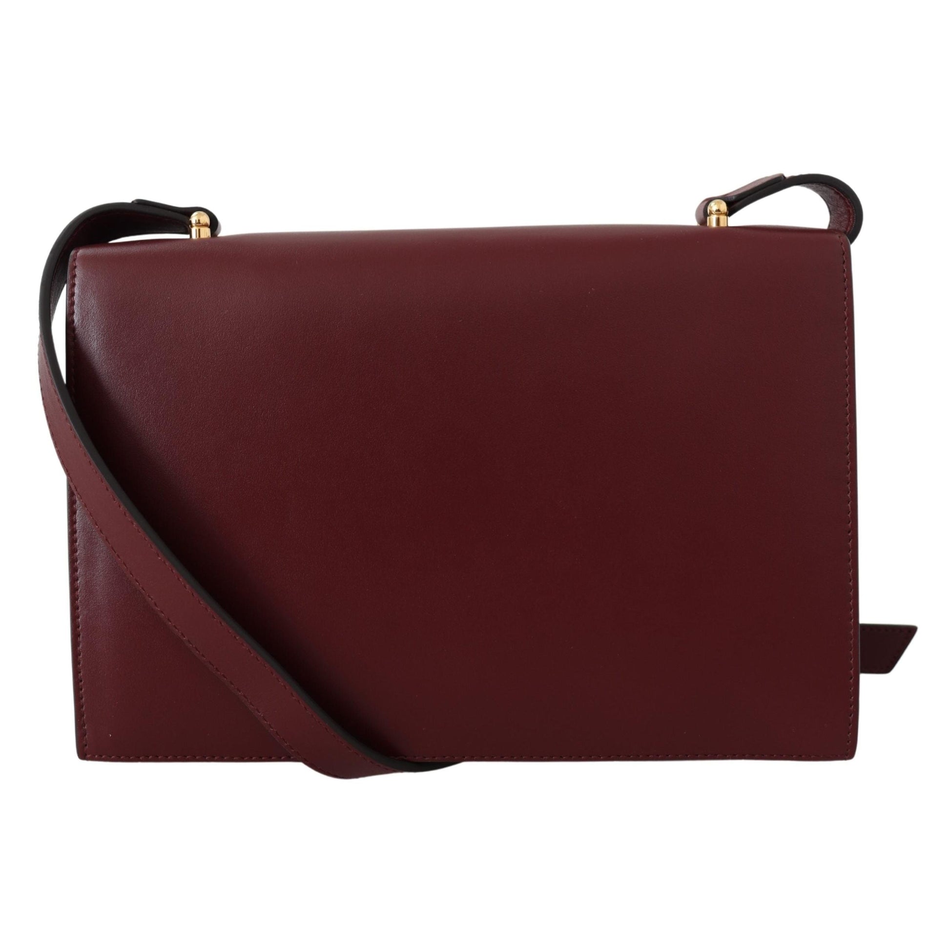 Red Leather Zumi Shoulder Bag - coffeewithmee2