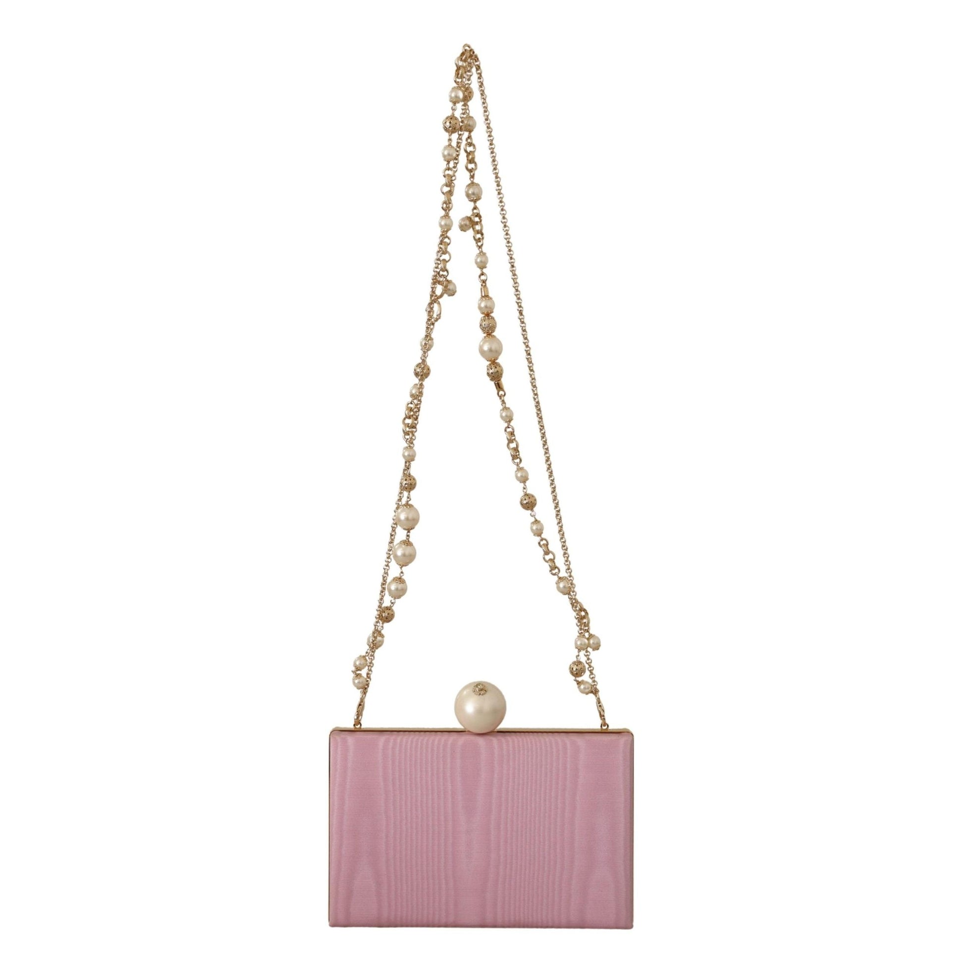 Pink Silk Faux Pearl Mini Crossbody Women Bag - coffeewithmee2