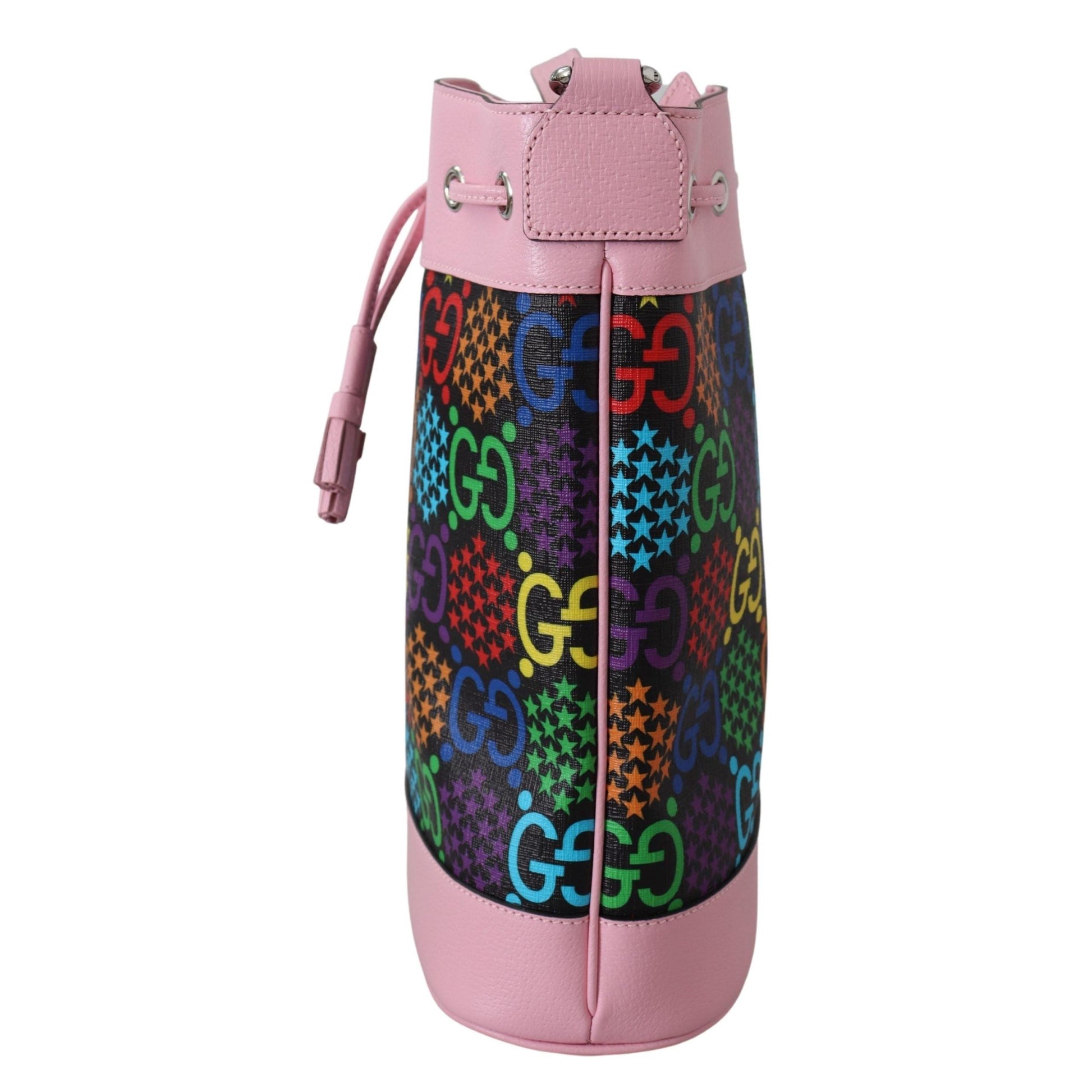 Multicolor GG Psychedelic Print Bucket Bag - coffeewithmee2