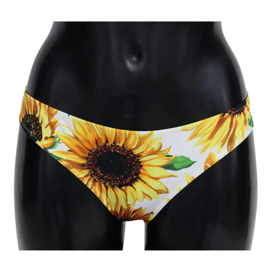White Sunflower Swimwear Beachwear Bikini Bottom