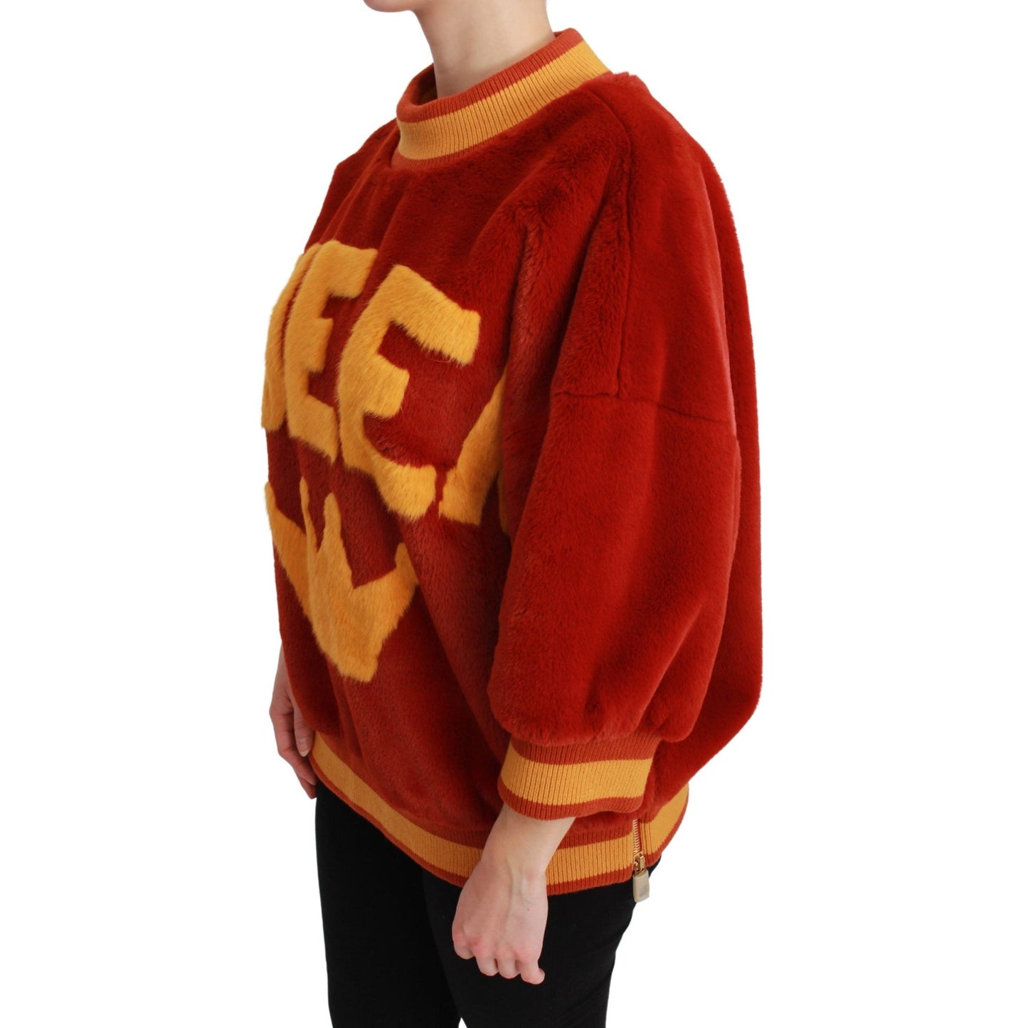 Red Queen Crown Pullover Women Sweater