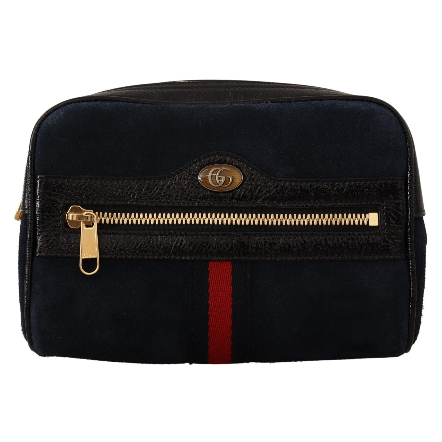 Blue Suede Leather Ophidia Small Belt Bag - coffeewithmee2