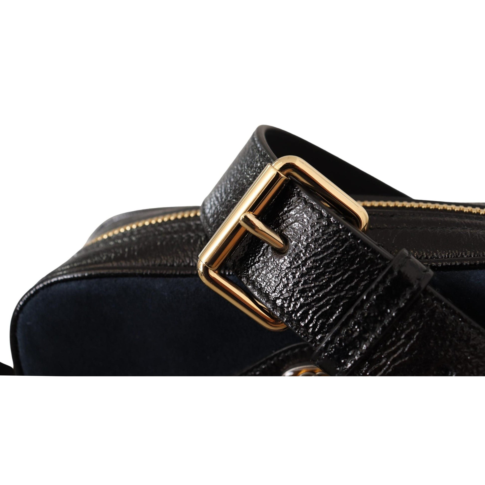 Blue Suede Leather Ophidia Small Belt Bag - coffeewithmee2