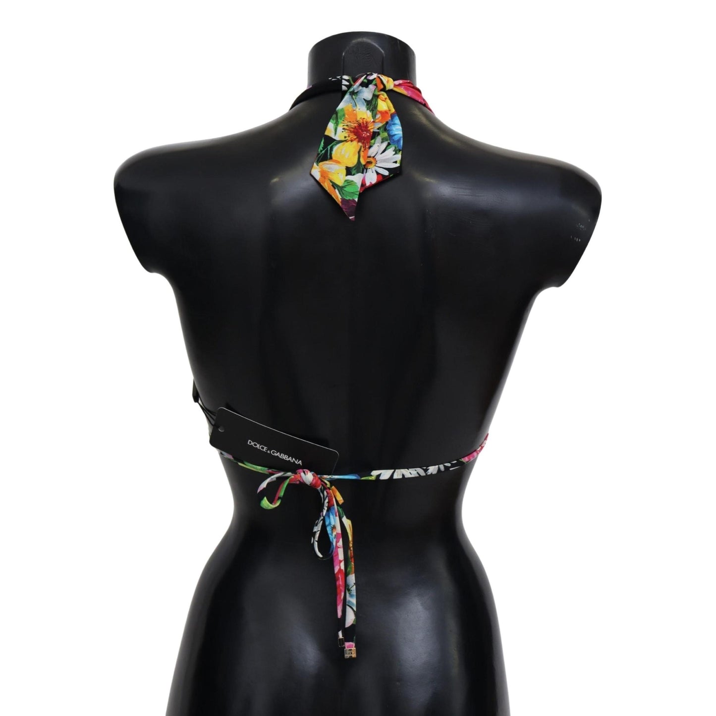 Multicolor Floral Print Swimwear Bikini Tops