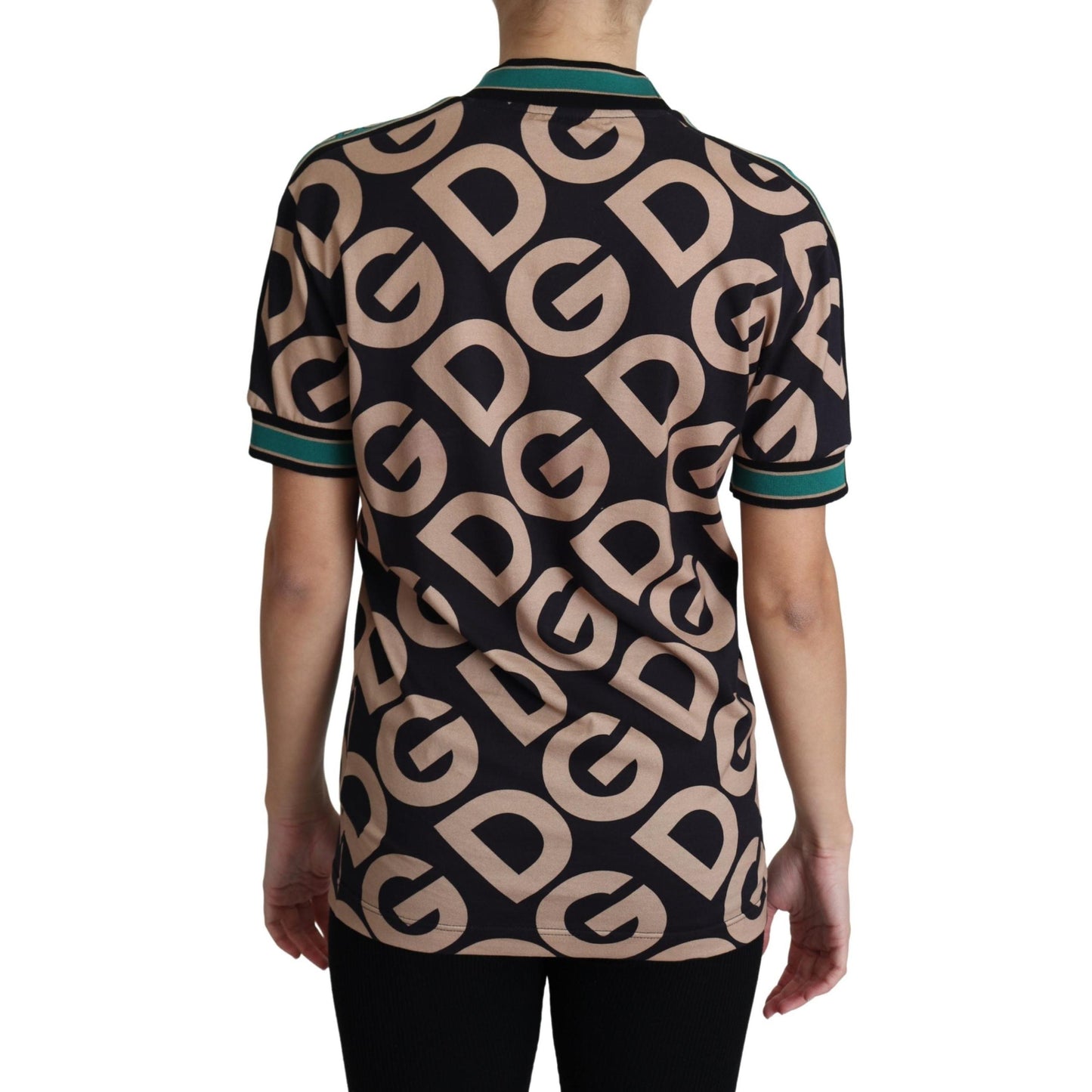 Multicolor DG Mania Logo Royals Print T-shirt