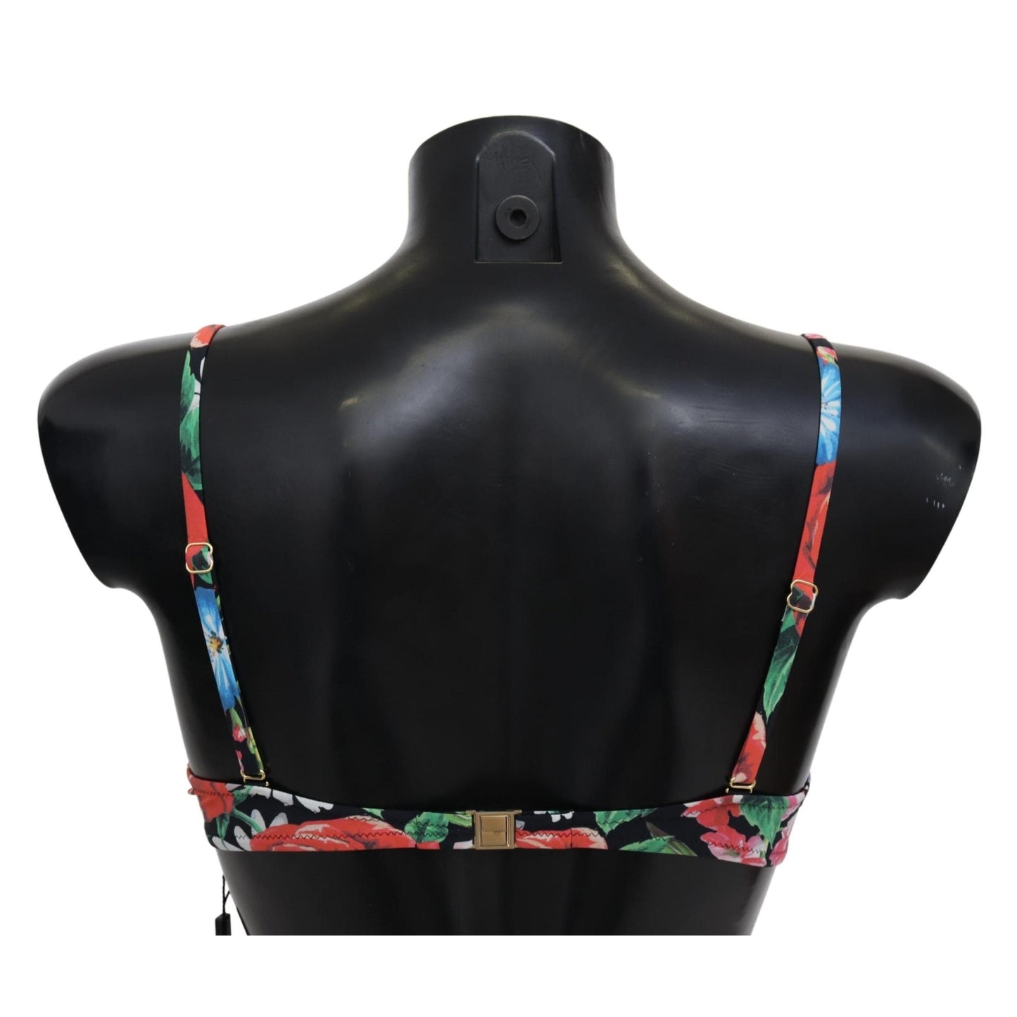 Multicolor Floral Print Swimwear Bikini Tops