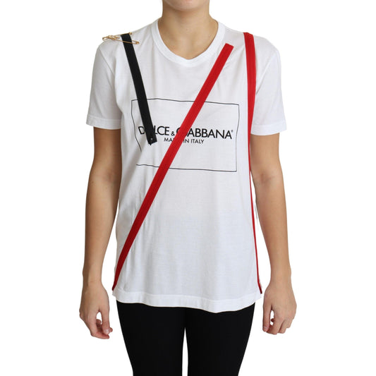 White Hand Made Limited Edition Embellished Top