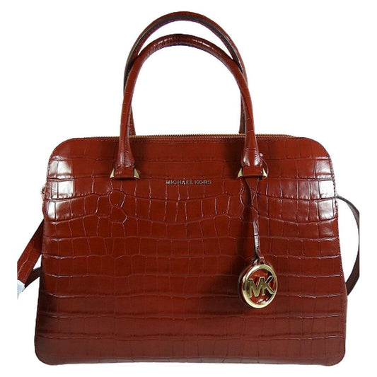 Michael Kors Houston Medium Double Zip Satchel - coffeewithmee2