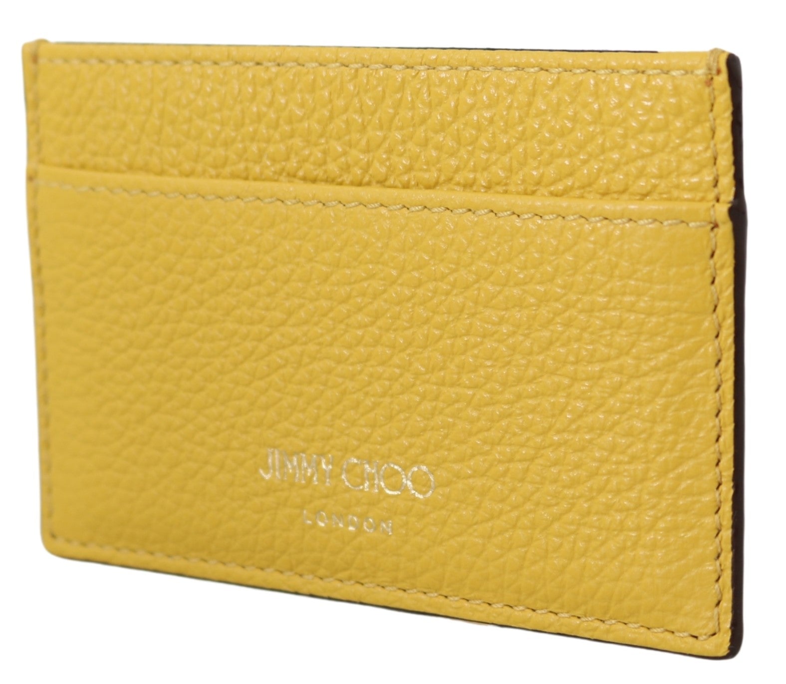 Aarna Yellow Leather Card Holder - coffeewithmee2