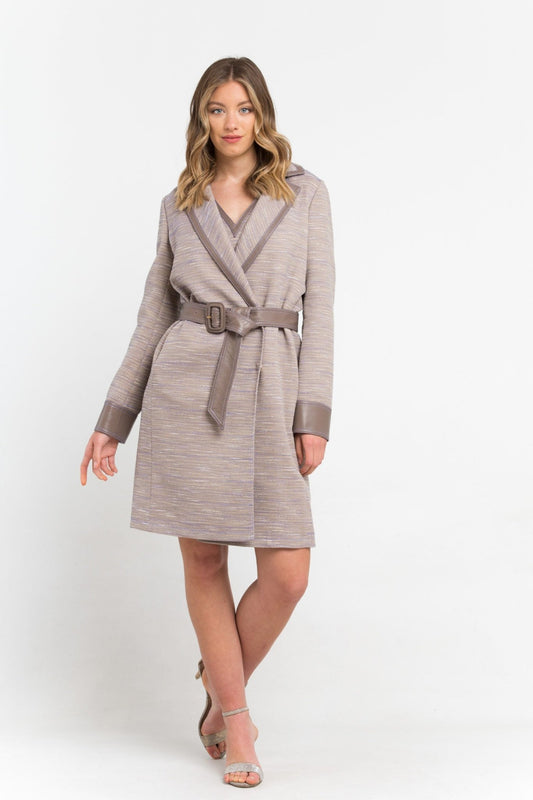 B Camel Jackets & Coat - coffeewithmee2TrussardiP3737S