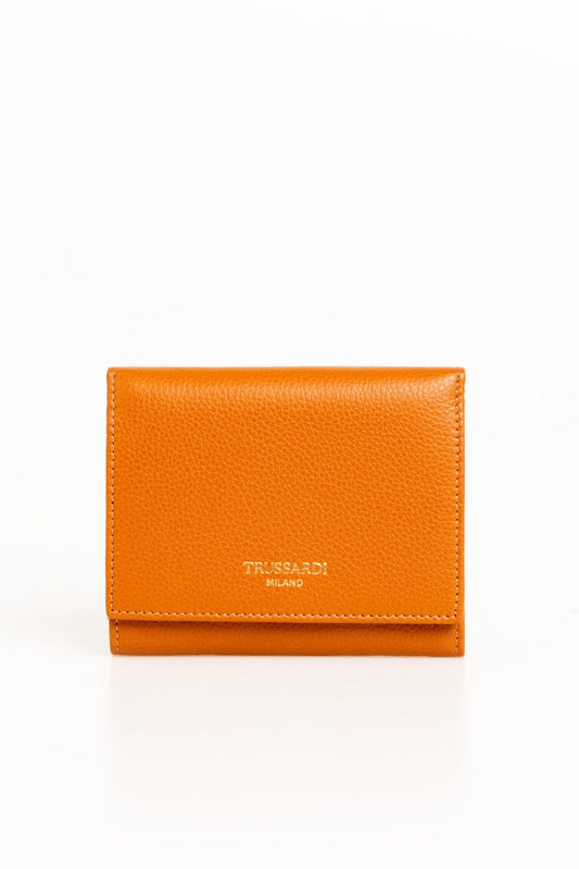 B Leather Wallet - coffeewithmee2TrussardiP0216S