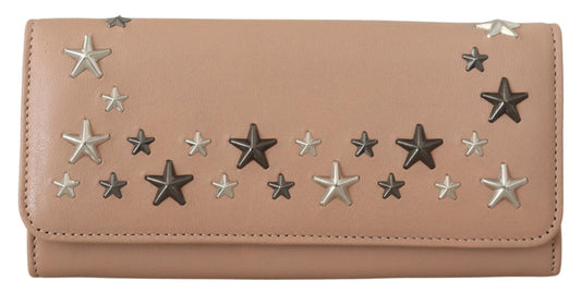 Ballet Pink Leather Nino Oltu Long Wallet - coffeewithmee2Jimmy ChooP0340S
