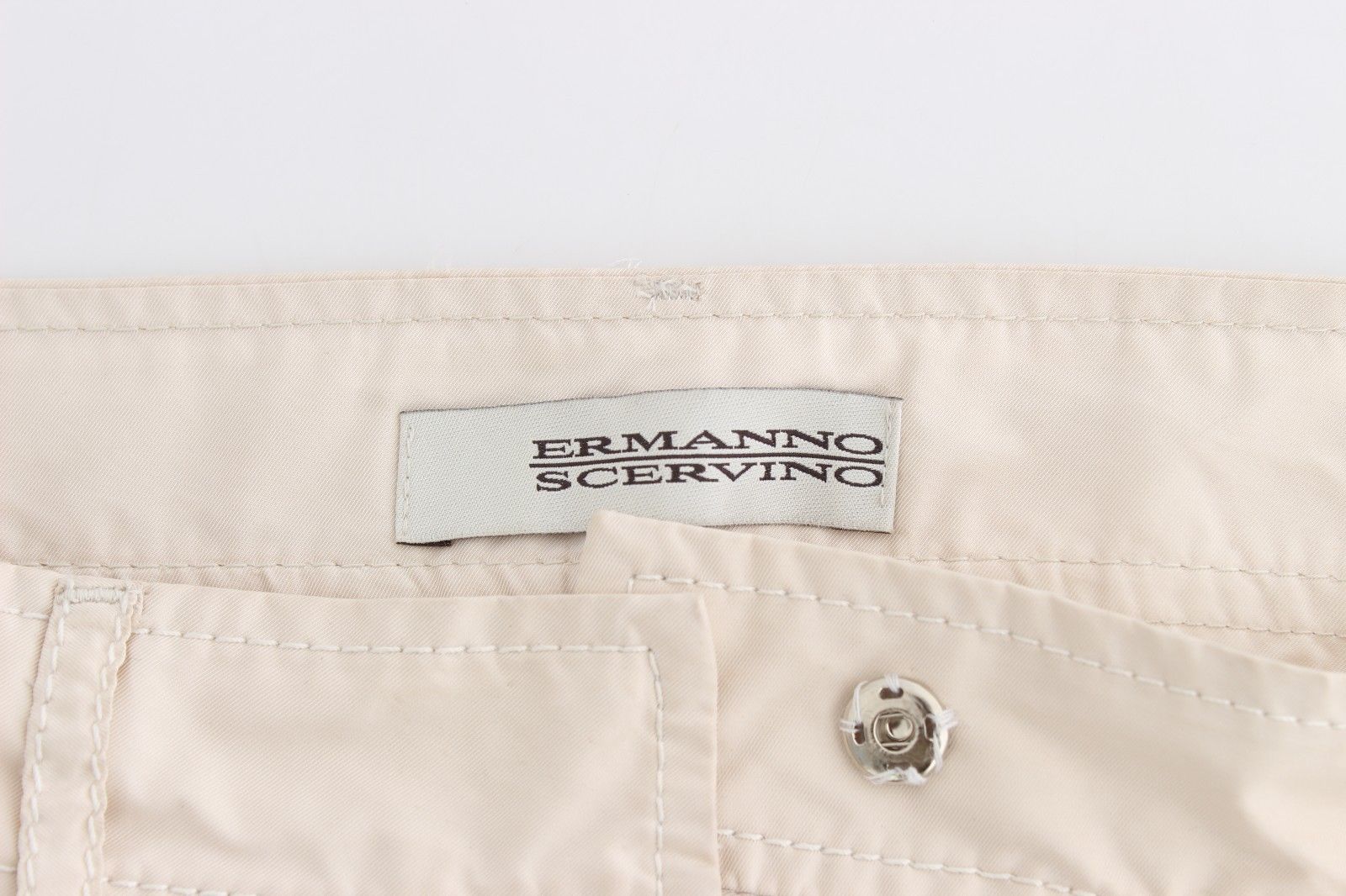 Beige Chinos Casual Dress Pants Khakis - coffeewithmee2Ermanno ScervinoP0814S