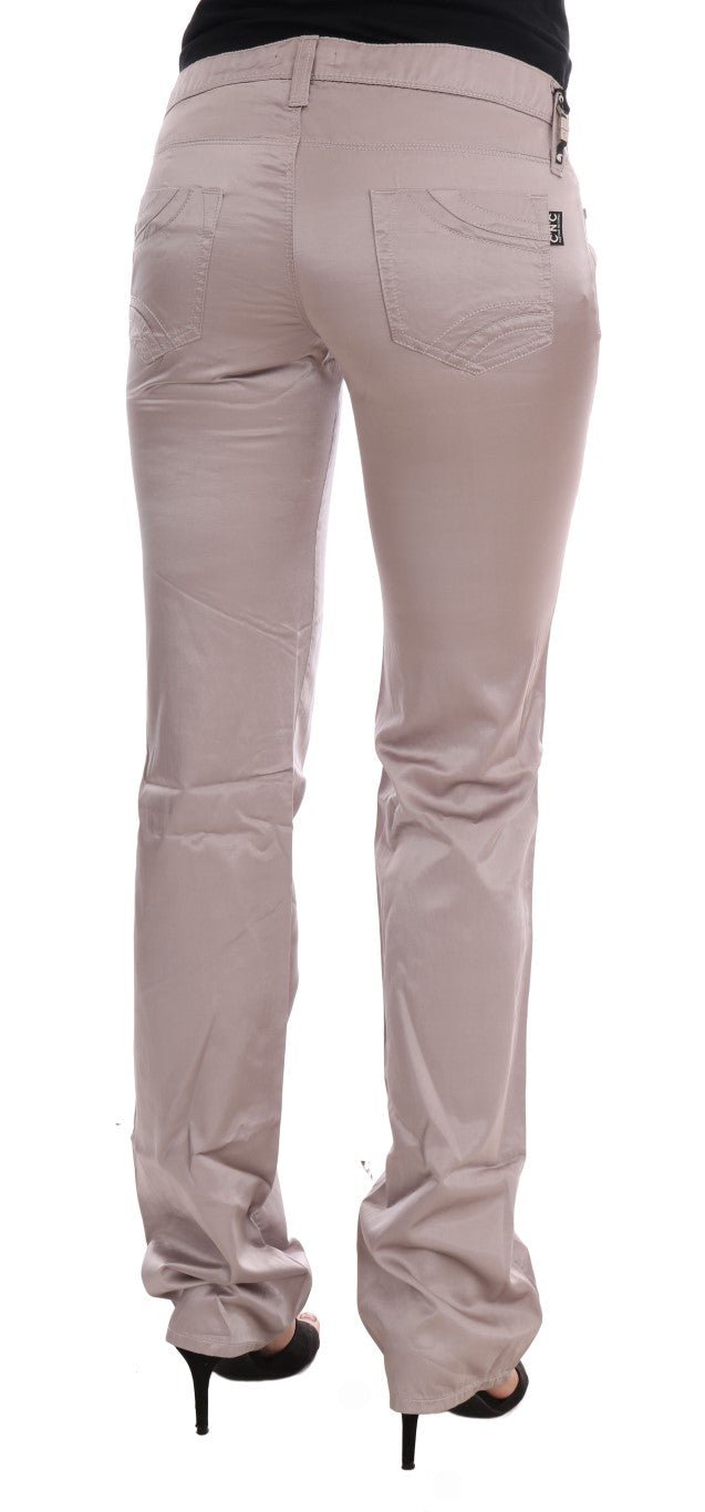 Beige Cotton Slim Fit Jeans - coffeewithmee2Costume NationalP2139S