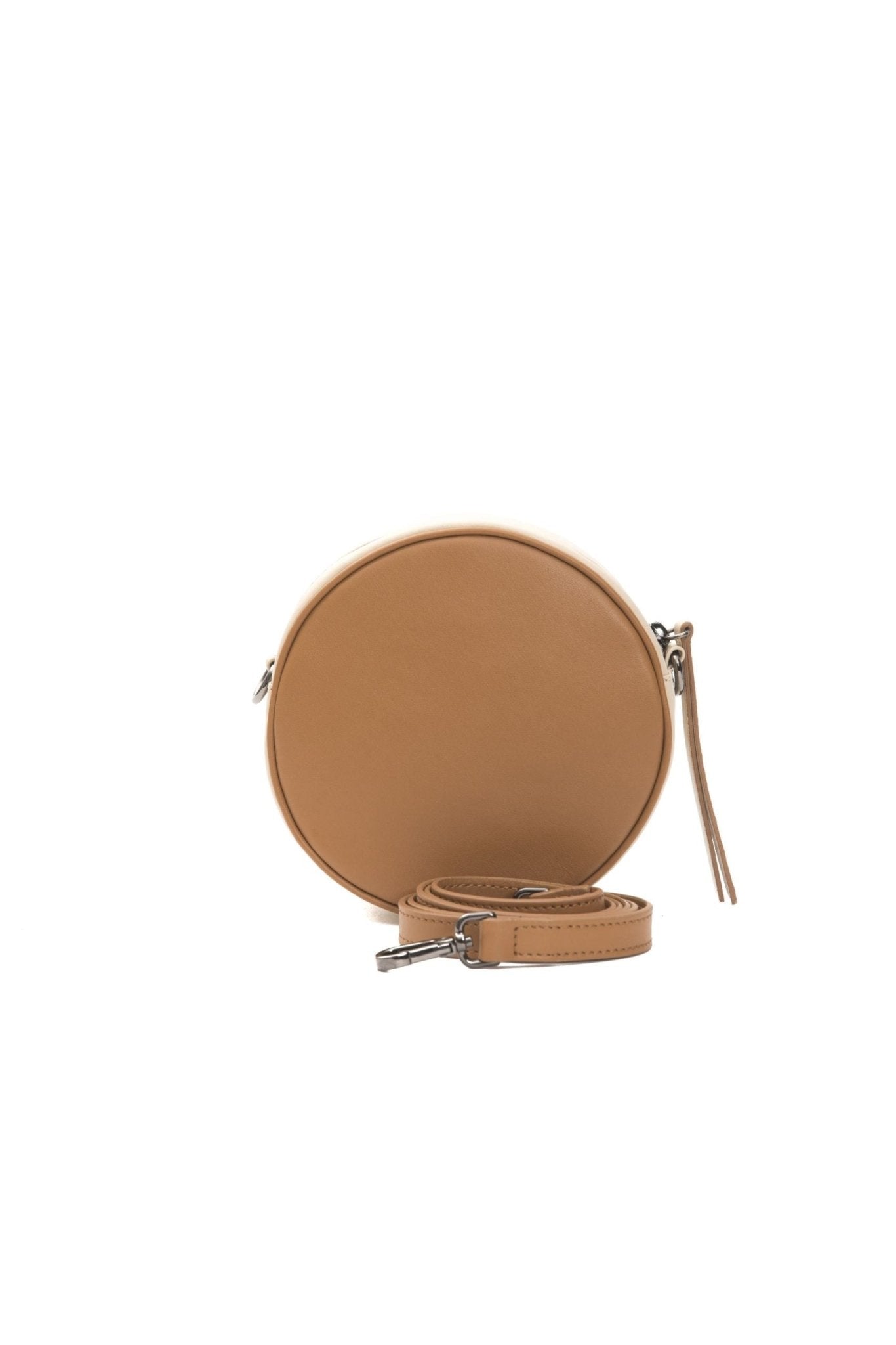 Beige Cuoio Crossbody Bag - coffeewithmee2Pompei DonatellaP0058S