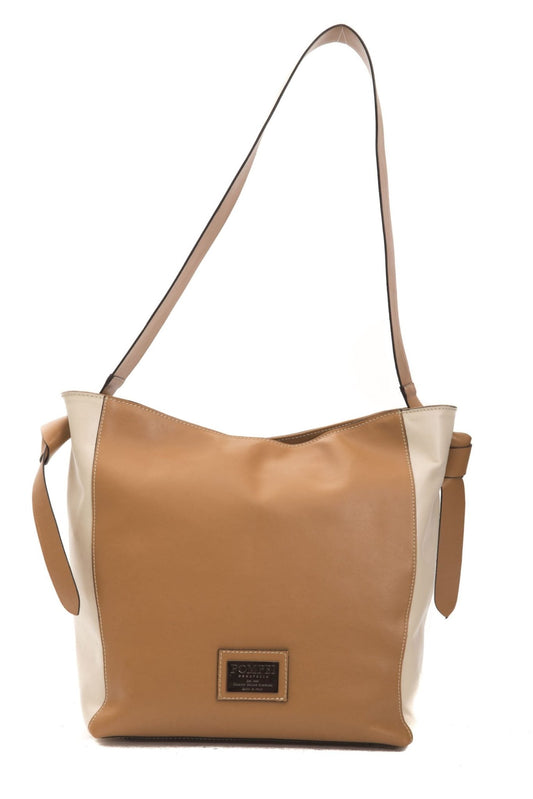 Beige Cuoio Shoulder Bag - coffeewithmee2Pompei DonatellaP0060S