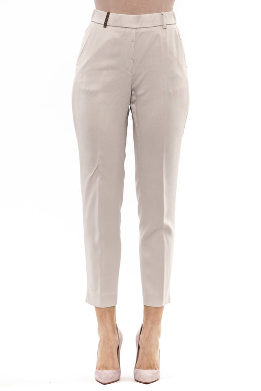 Beige Jeans & Pant - coffeewithmee2PesericoP3578S