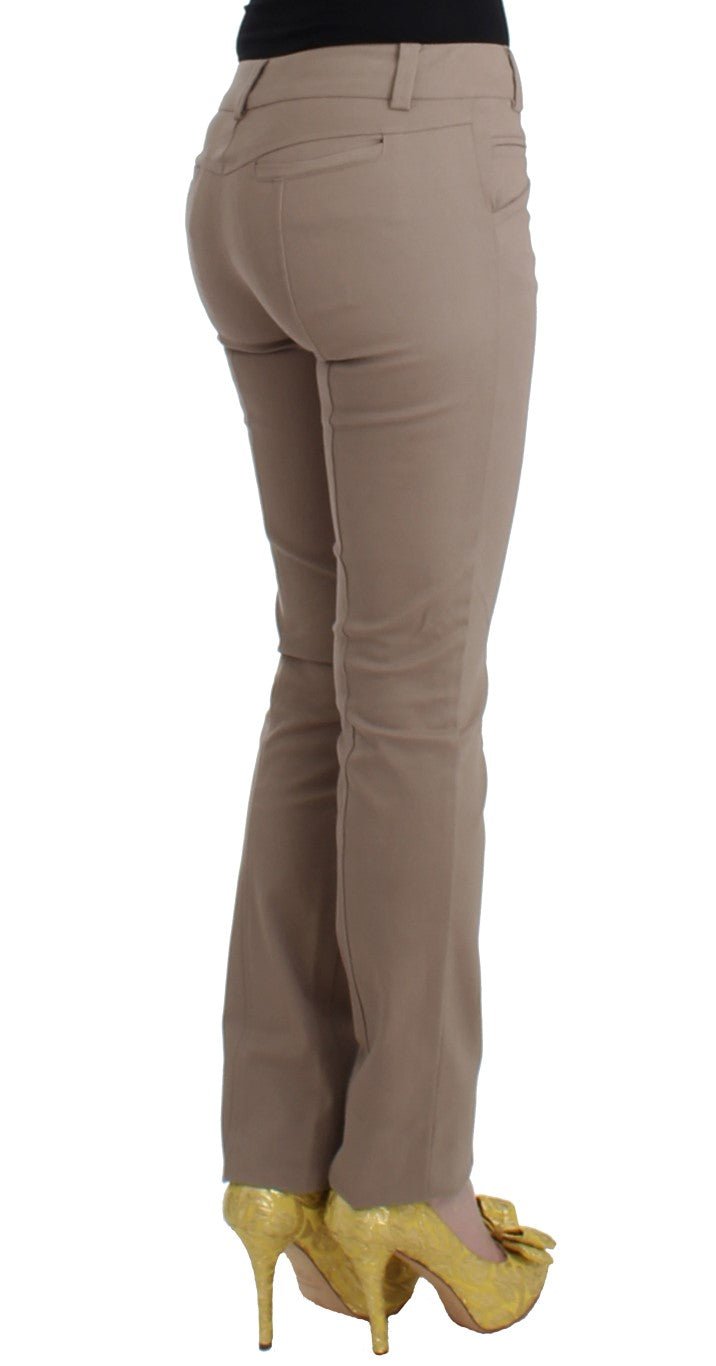 Beige slim dress pants - coffeewithmee2CavalliP0586S