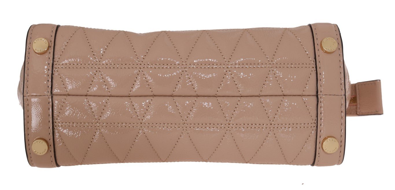 Beige VIVIANNE Patent Messenger Bag - coffeewithmee2Michael KorsP0049S