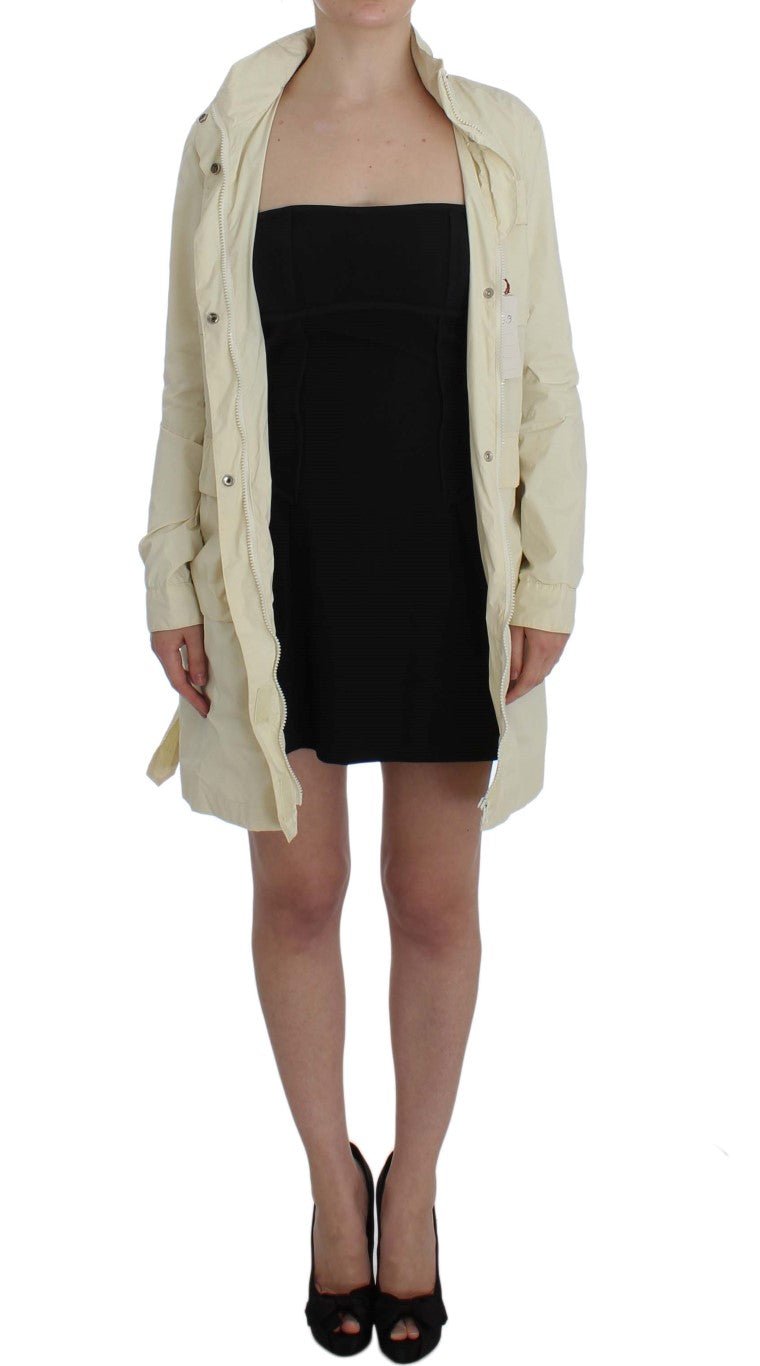 Beige Weather Proof Trench Jacket Coat - coffeewithmee2P.A.R.O.S.H.P1731S