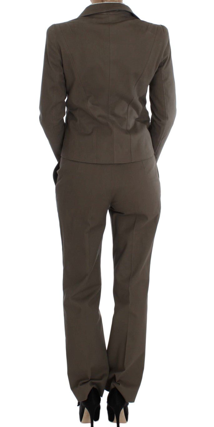 Beige Wool Cotton Suit - coffeewithmee2BENCIVENGAP1660S