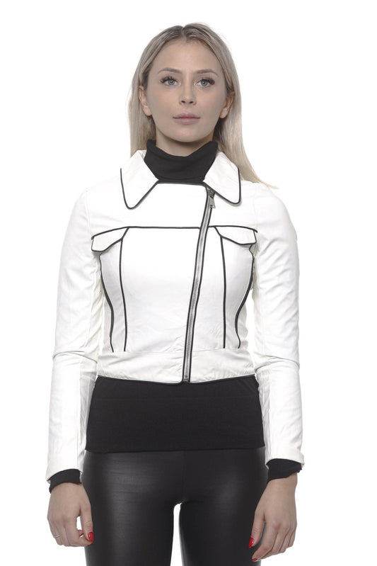 Bianco White Jackets & Coat - coffeewithmee219V69 ItaliaP3136S