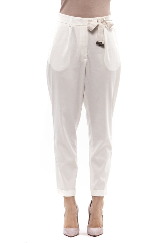 Bianco White Jeans & Pant - coffeewithmee2PesericoP3607S