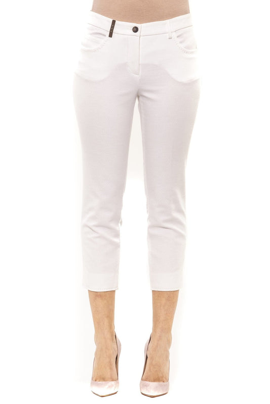 Bianco White Jeans & Pant - coffeewithmee2PesericoP3534S