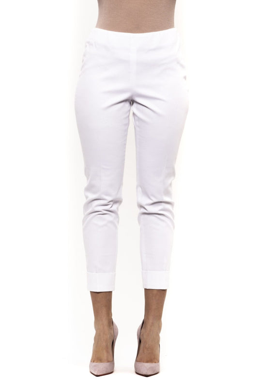 Bianco White Jeans & Pant - coffeewithmee2PesericoP3605S