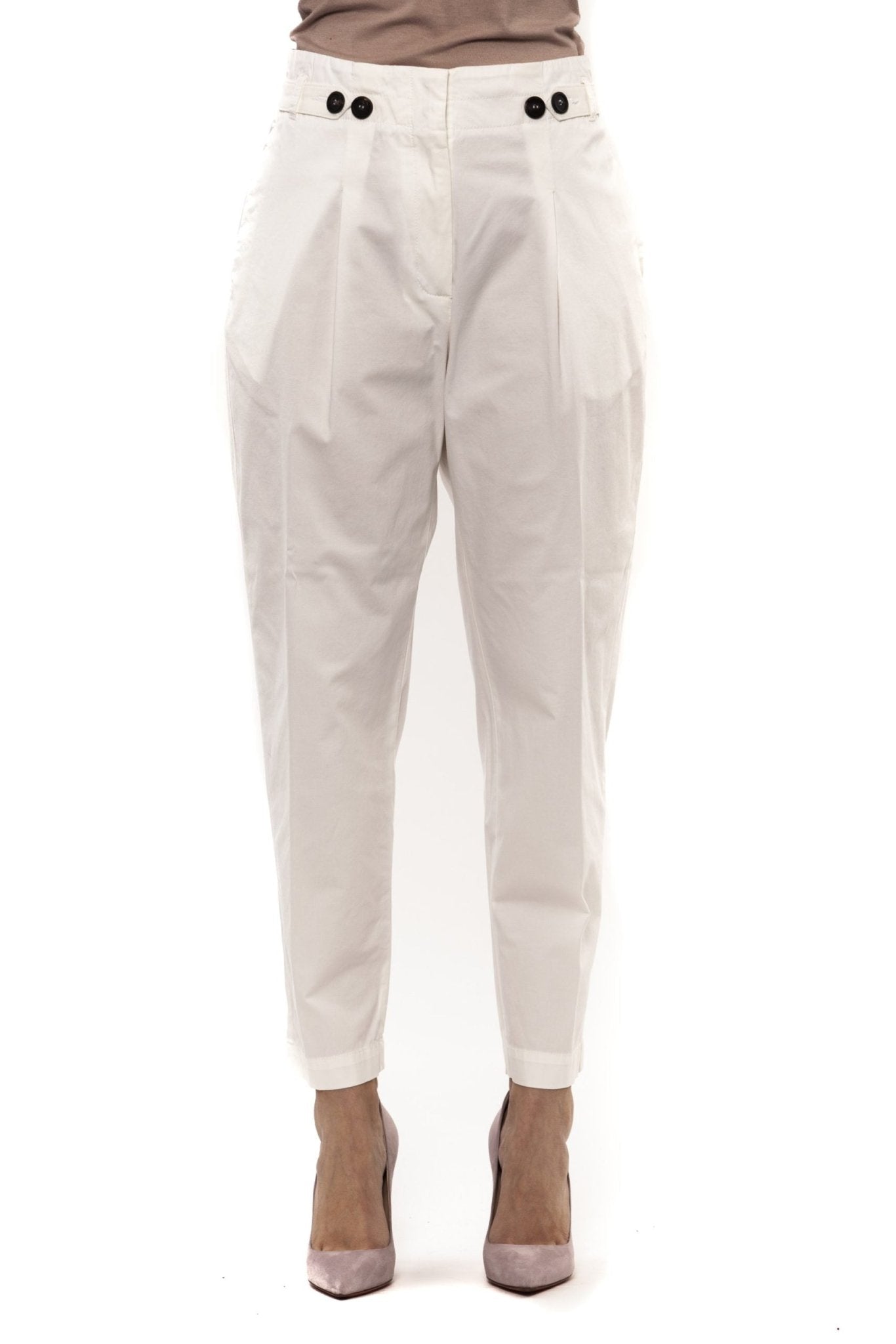 Bianco White Jeans & Pant - coffeewithmee2PesericoP3524S