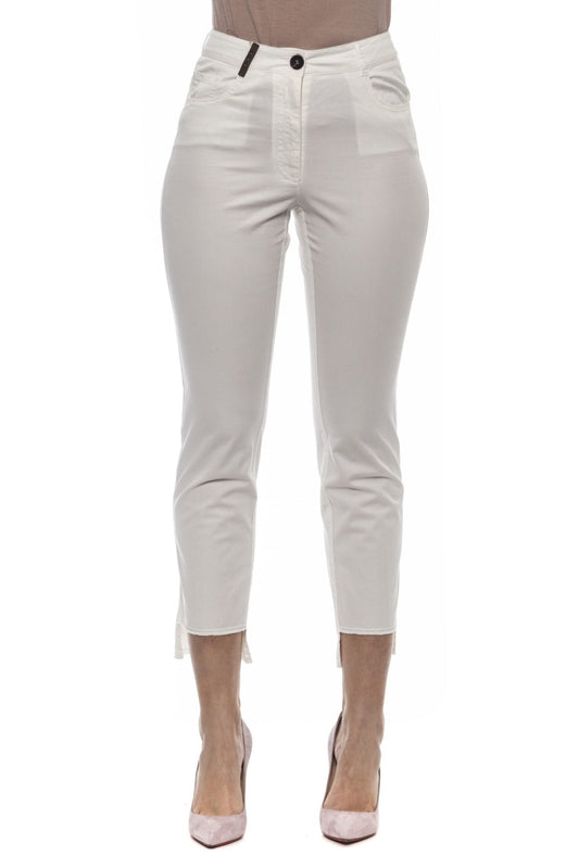 Bianco White Jeans & Pant - coffeewithmee2PesericoP3617S