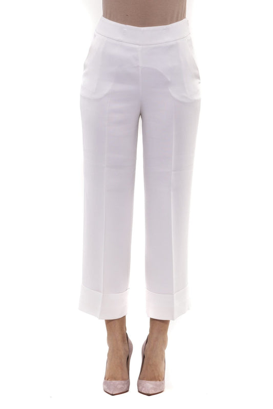 Bianco White Jeans & Pant - coffeewithmee2PesericoP3559S