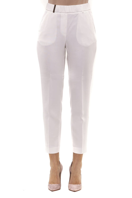 Bianco White Jeans & Pant - coffeewithmee2PesericoP3569S