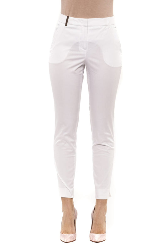 Bianco White Jeans & Pant - coffeewithmee2PesericoP3630S